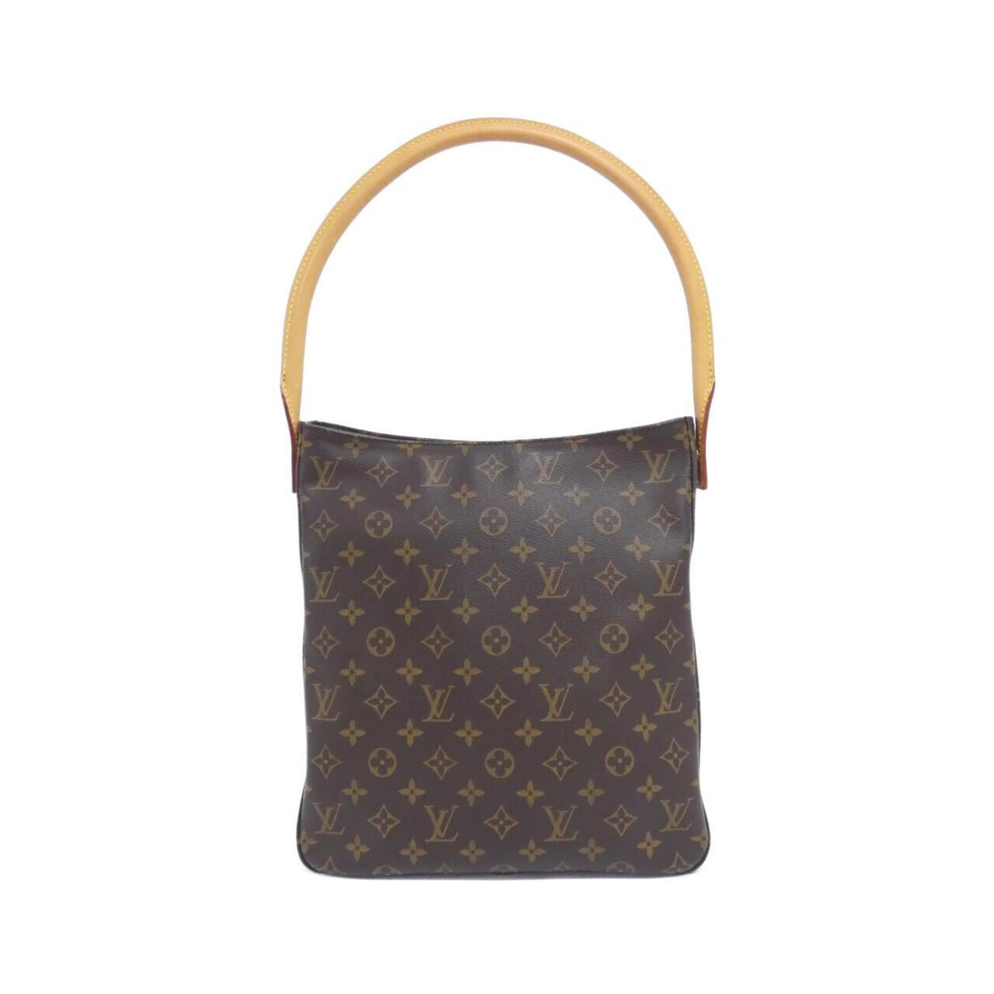 Louis Vuitton Brown Coated Canvas Shoulder Bag (Pre-Owned)