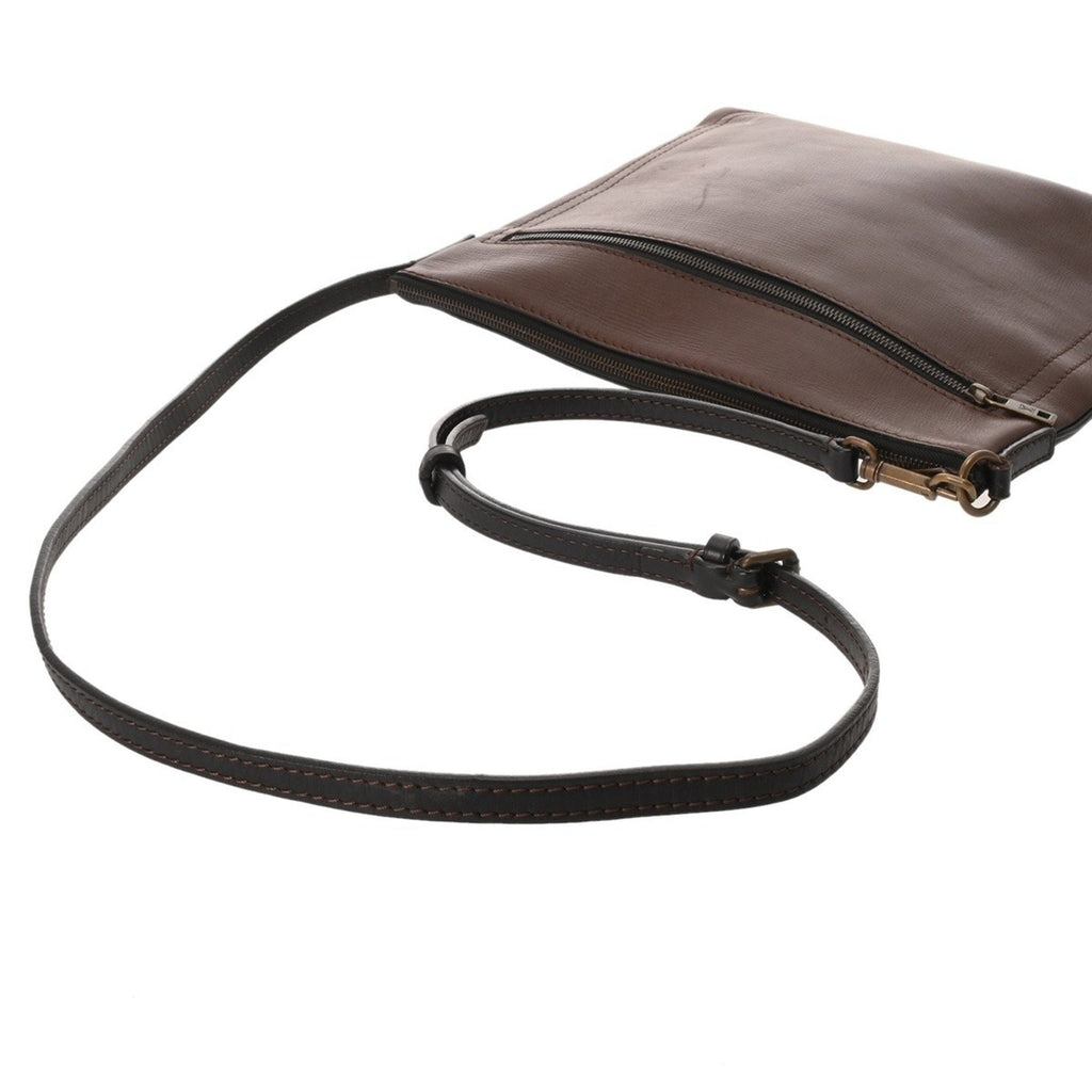 Louis Vuitton Coffee Utah Leather Shoulder Bag (Pre-Owned)