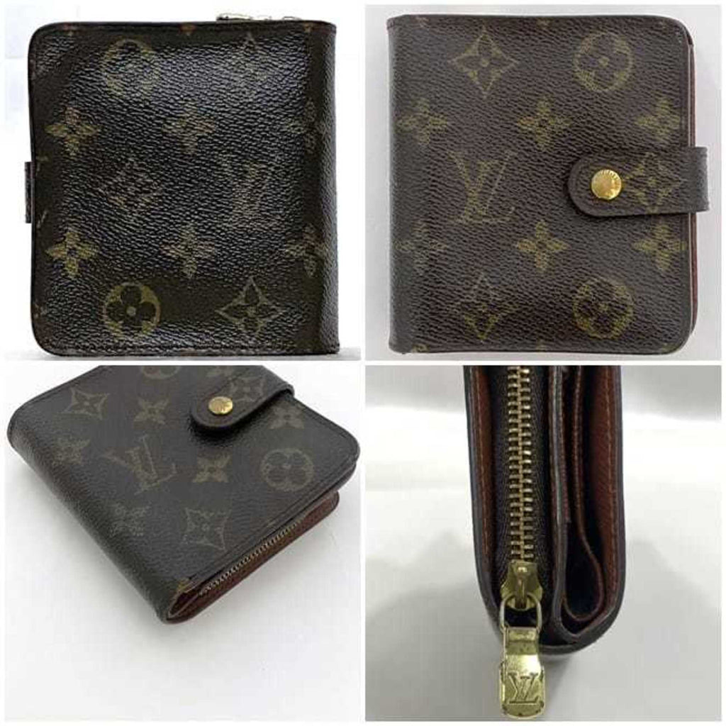 Louis Vuitton Brown Monogram Wallet (Bi-Fold) (Pre-Owned)