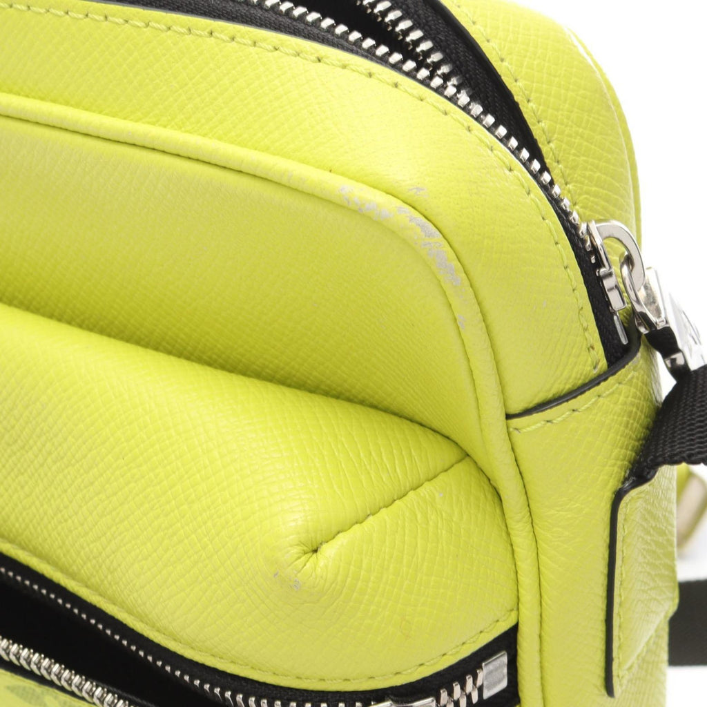 Louis Vuitton Jaune Yellow Coated Canvas Leather Shoulder Bag (Pre-Owned)