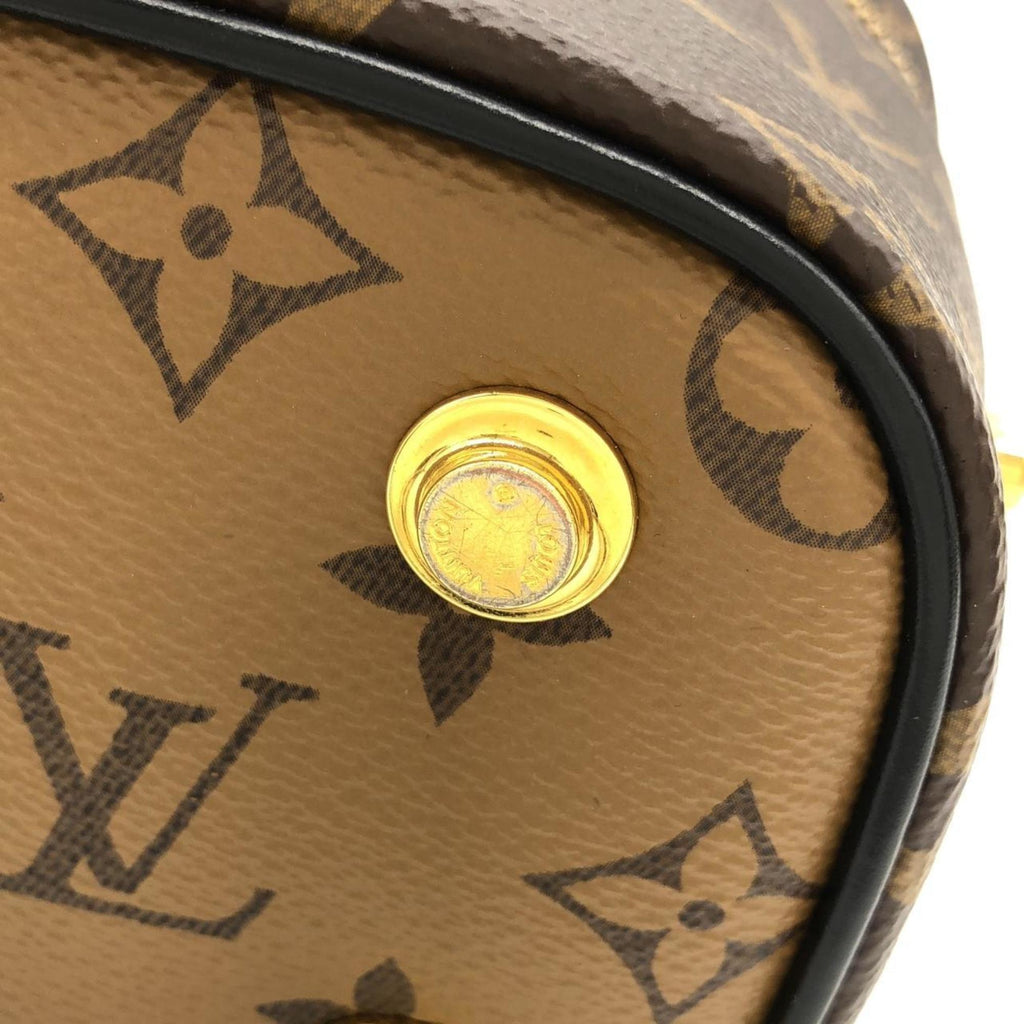Louis Vuitton Marron Coated Canvas Handbag (Pre-Owned)