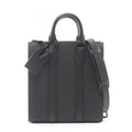 Louis Vuitton Black Noir Leather Handbag Tote Bag (Pre-Owned)