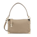 Louis Vuitton Beige Taupe Leather Shoulder Bag (Pre-Owned)