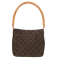 Louis Vuitton Brown Monogram Canvas Shoulder Bag (Pre-Owned)