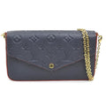 Louis Vuitton Navy Monogram Empreinte Pochette Shoulder Bag (Pre-Owned)