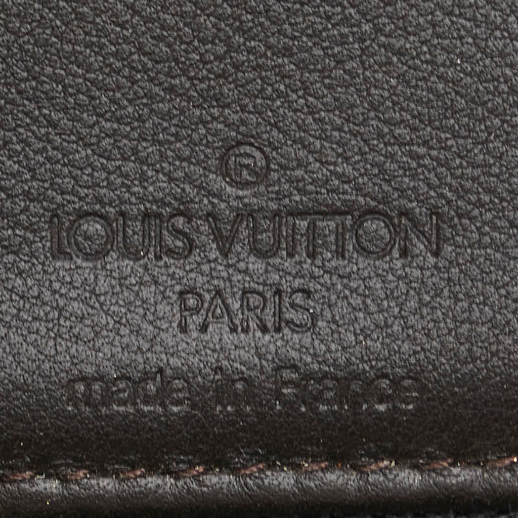 Louis Vuitton Damier Geant Black Noir Canvas Leather Long Wallet (Bi-Fold) (Pre-Owned)