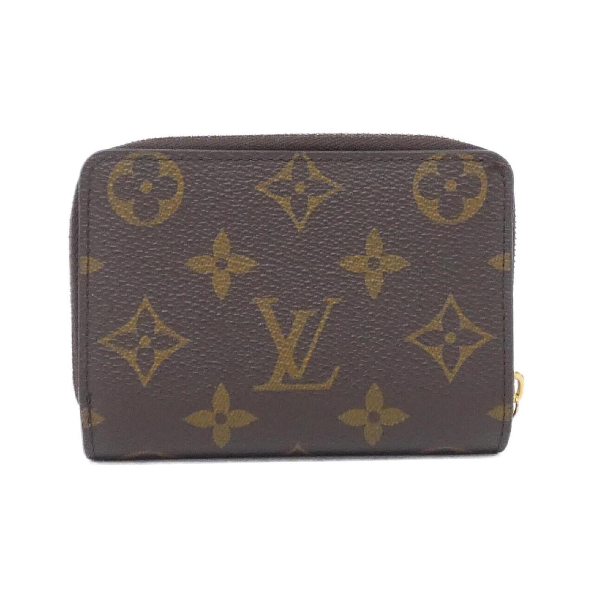 Louis Vuitton Marron Coated Canvas Wallet (Bi-Fold) (Pre-Owned)