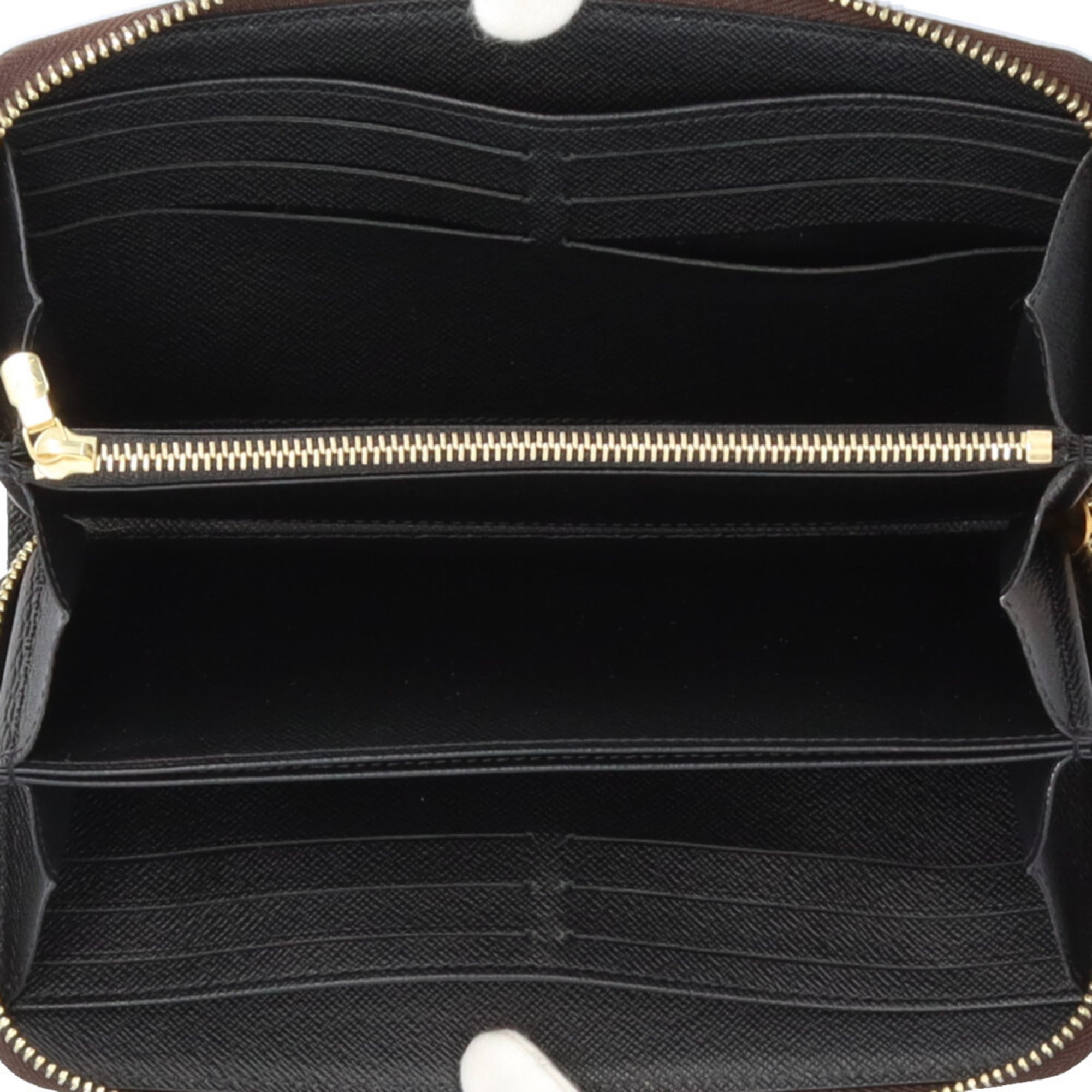 Louis Vuitton Brown Monogram Long Wallet (Bi-Fold) (Pre-Owned)
