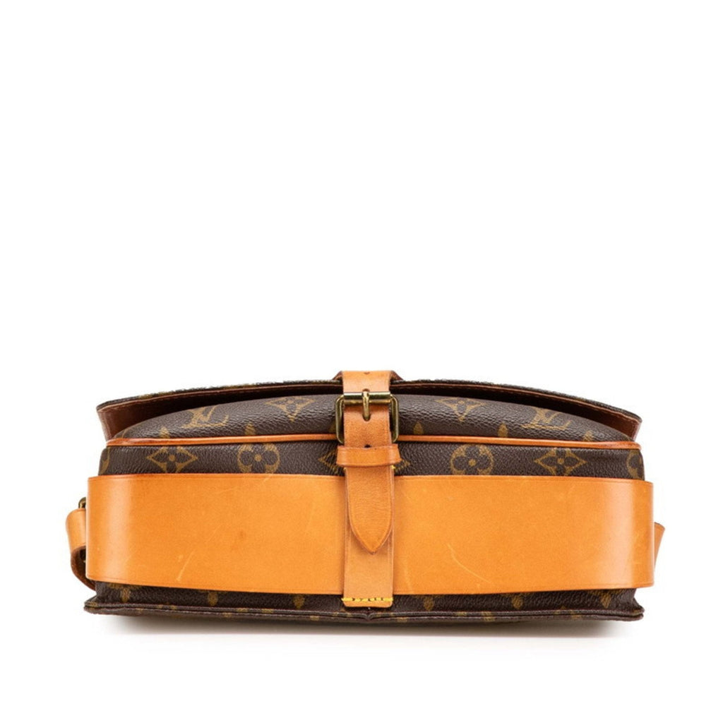 Louis Vuitton Brown Pvc Leather Shoulder Bag (Pre-Owned)