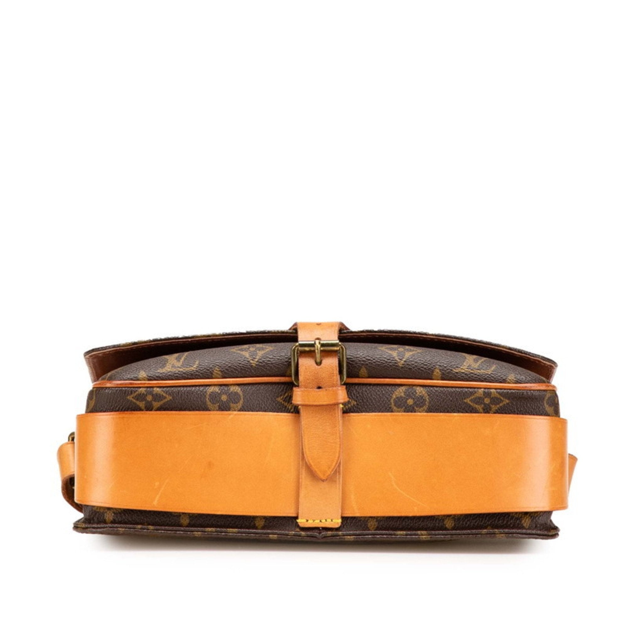 Louis Vuitton Brown Pvc Leather Shoulder Bag (Pre-Owned)