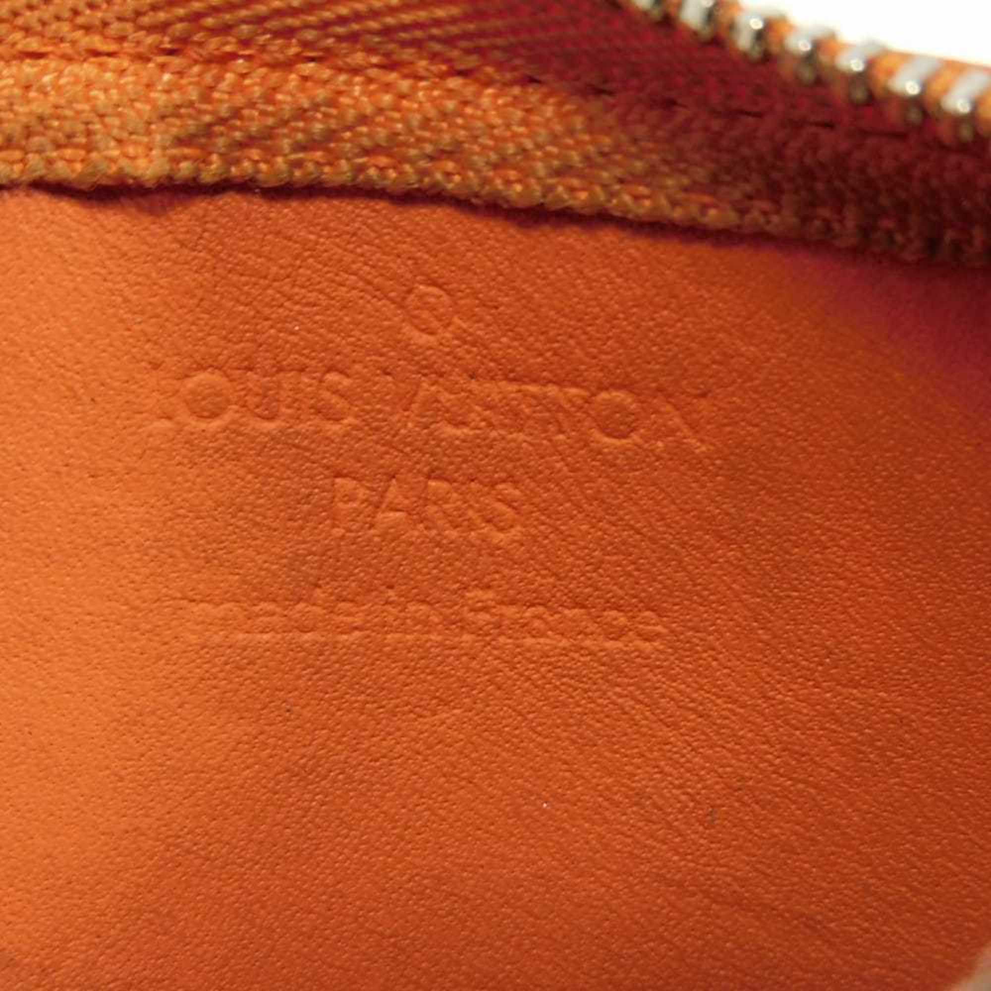 Louis Vuitton Orange Coin Purse/Coin Case (Pre-Owned)