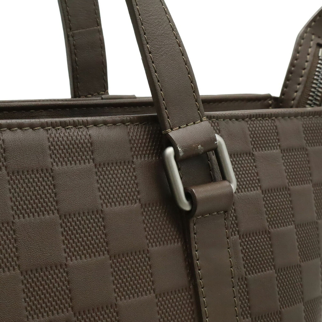 Louis Vuitton Meteor Damier Infini Leather Shoulder Bag Tote Bag (Pre-Owned)