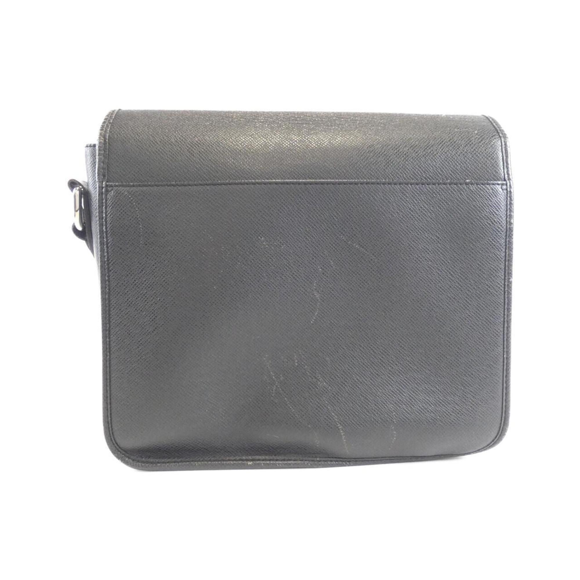 Louis Vuitton Ardoise Leather Shoulder Bag (Pre-Owned)