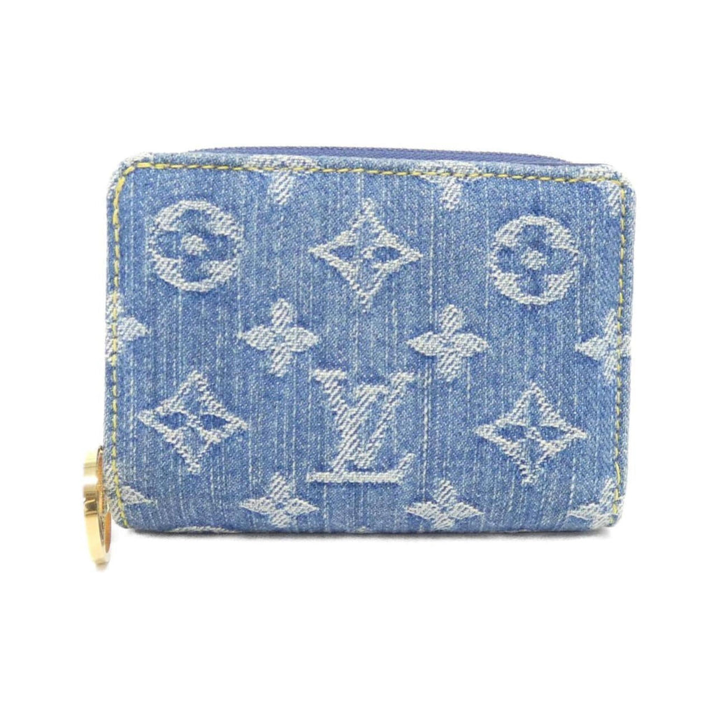 Louis Vuitton Blue Denim Wallet (Bi-Fold) (Pre-Owned)
