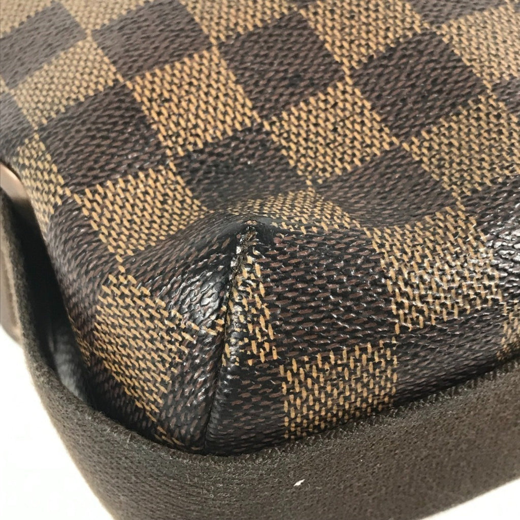 Louis Vuitton Brown Ebene Damier Canvas Messenger Bag Shoulder Bag (Pre-Owned)