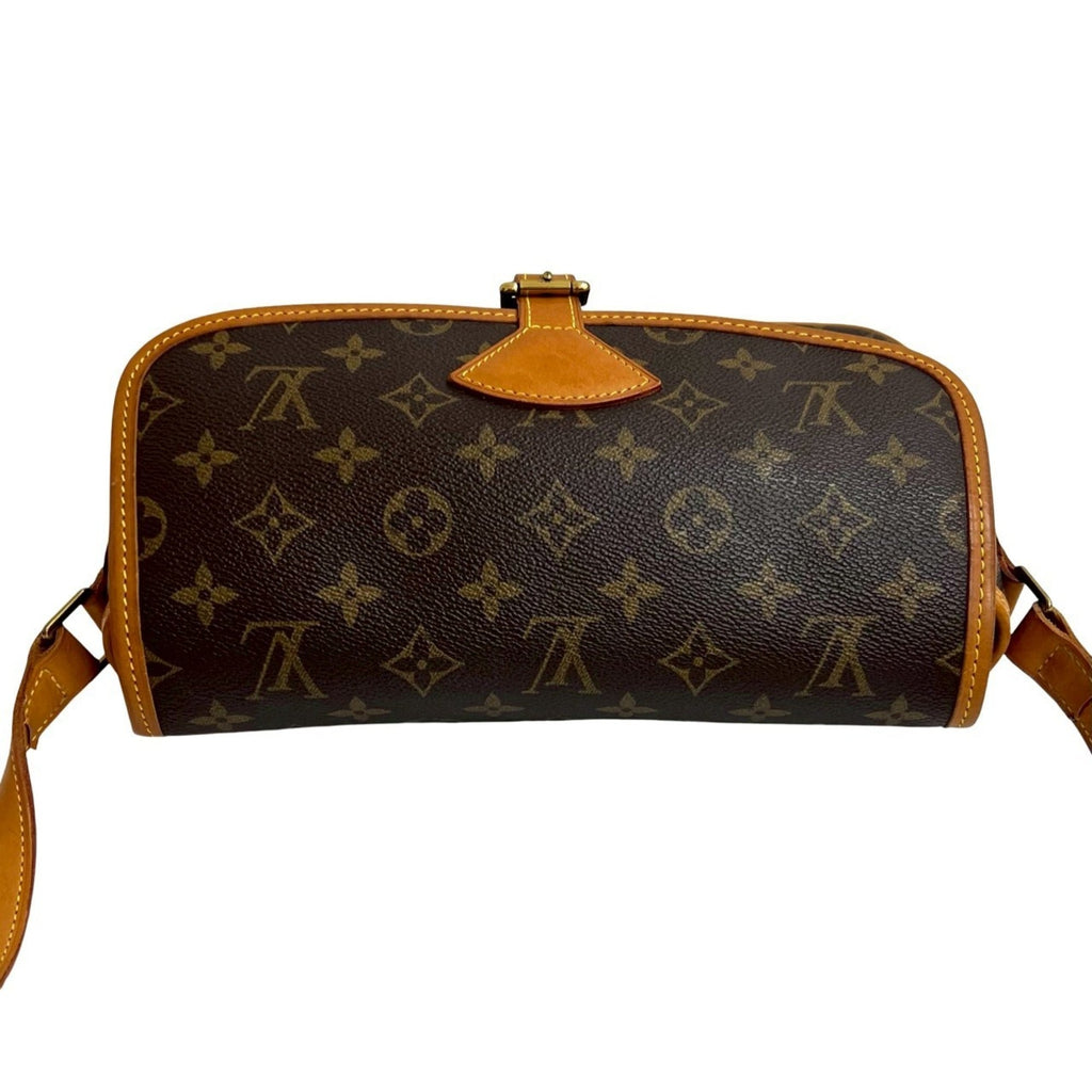 Louis Vuitton Brown Leather Pvc Pochette Shoulder Bag (Pre-Owned)