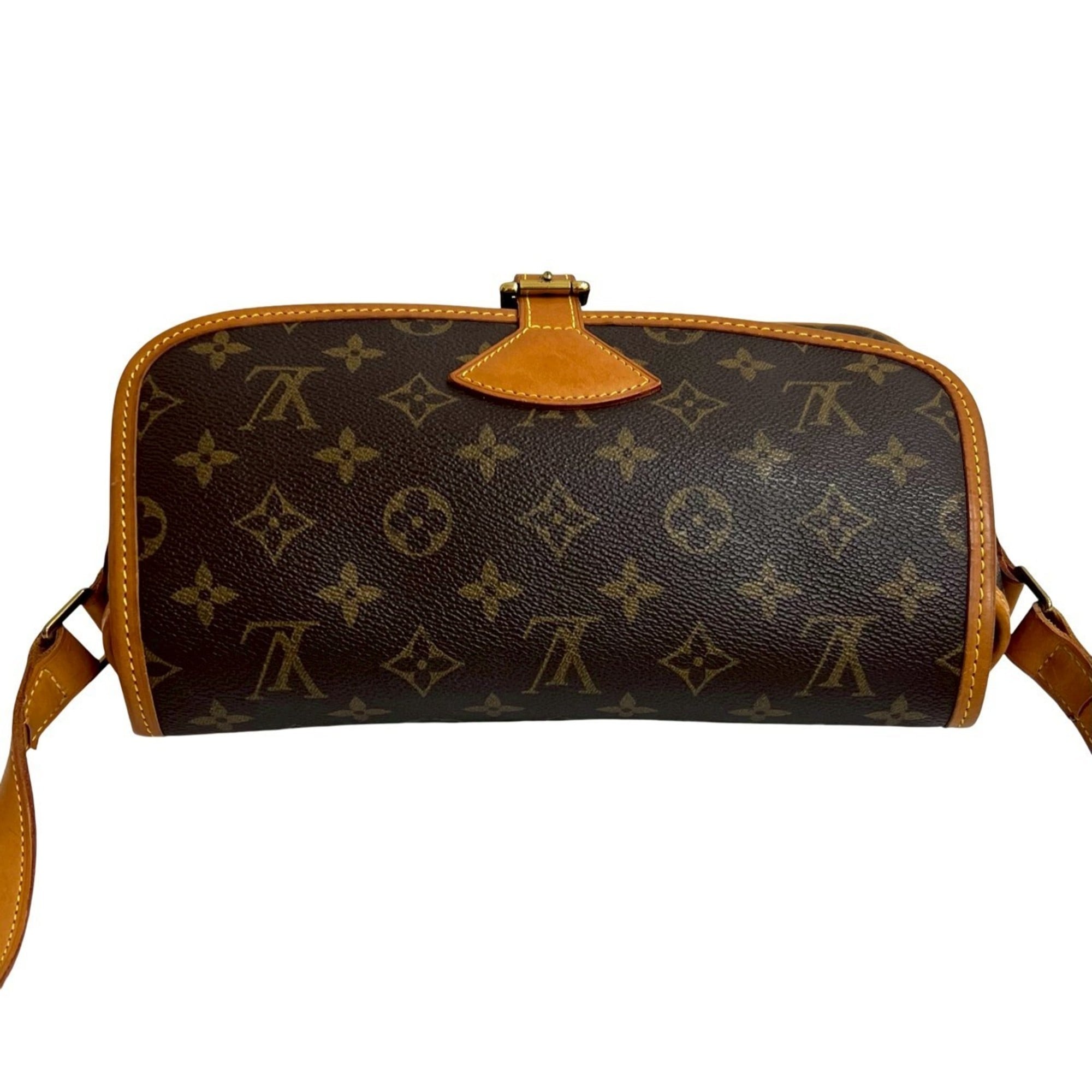 Louis Vuitton Brown Leather Pvc Pochette Shoulder Bag (Pre-Owned)