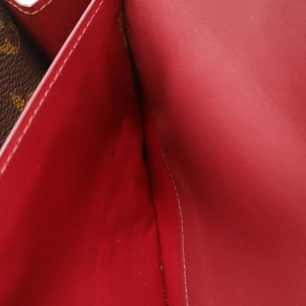 Louis Vuitton Monogram Fuchsia Monogram Long Wallet (Bi-Fold) (Pre-Owned)