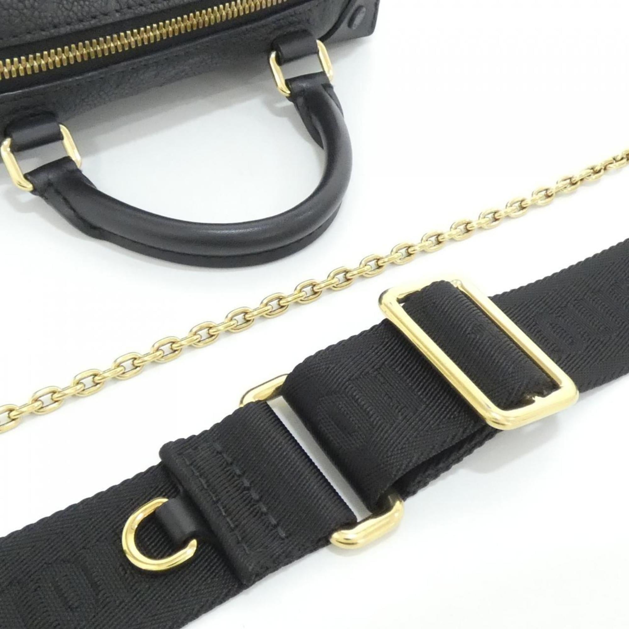 Louis Vuitton Monogram Empreinte Black Leather Handbag (Pre-Owned)