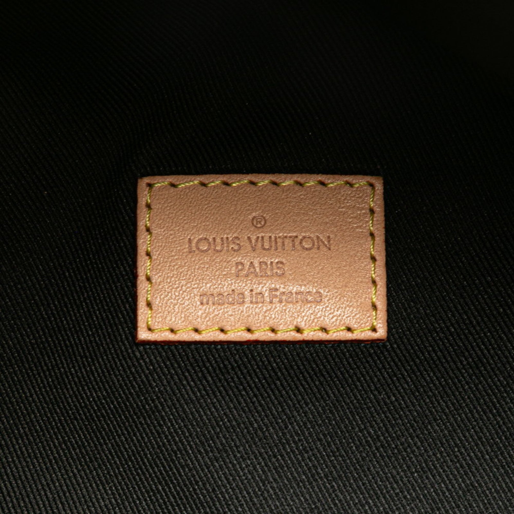 Louis Vuitton Brown Pvc Leather Sling Bag (Pre-Owned)