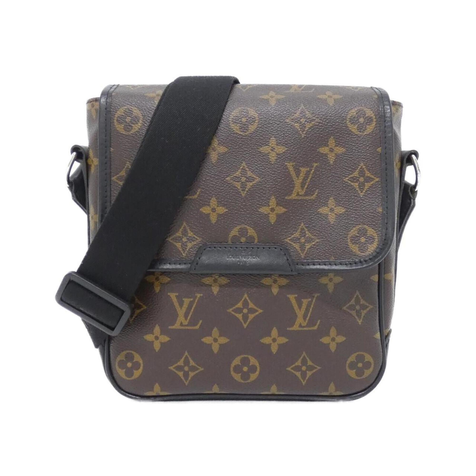 Louis Vuitton Marron Coated Canvas Shoulder Bag (Pre-Owned)