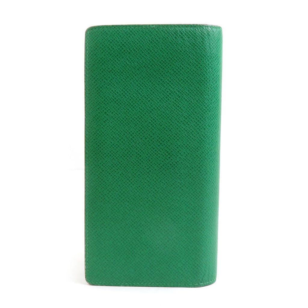Louis Vuitton Taiga Leather Long Wallet (Bi-Fold) (Pre-Owned)