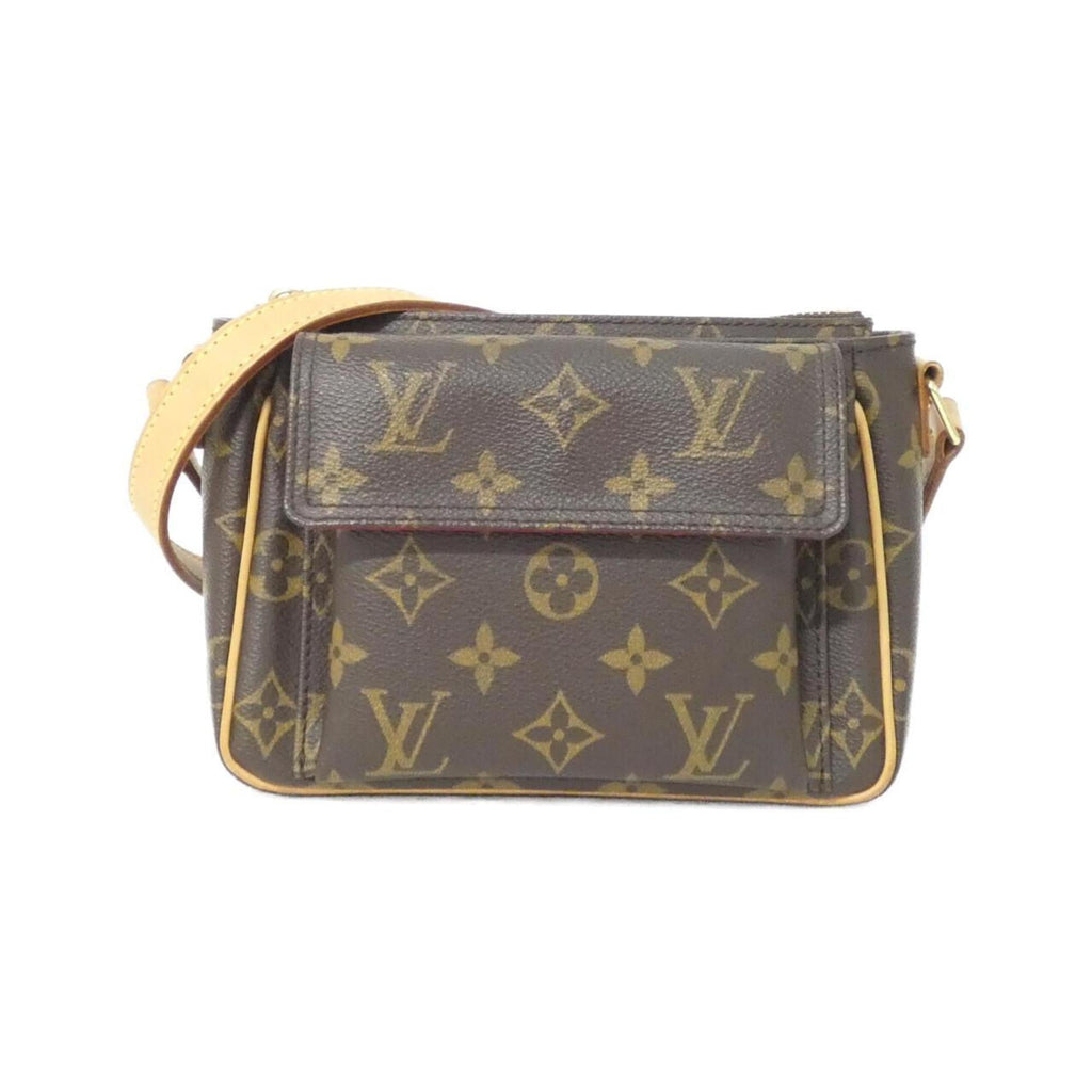 Louis Vuitton Brown Coated Canvas Shoulder Bag (Pre-Owned)