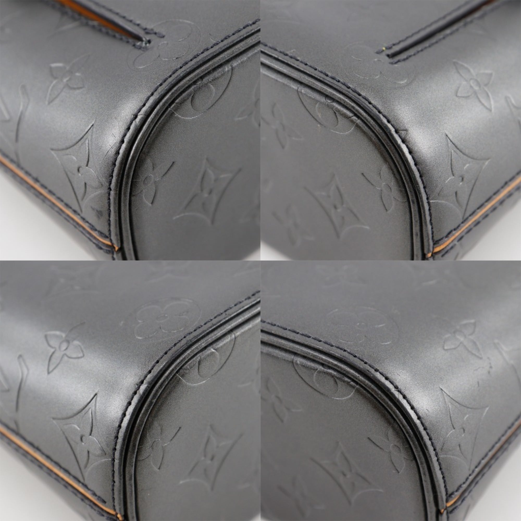 Louis Vuitton Monogram Mat Noir Monogram Mat Shoulder Bag (Pre-Owned)