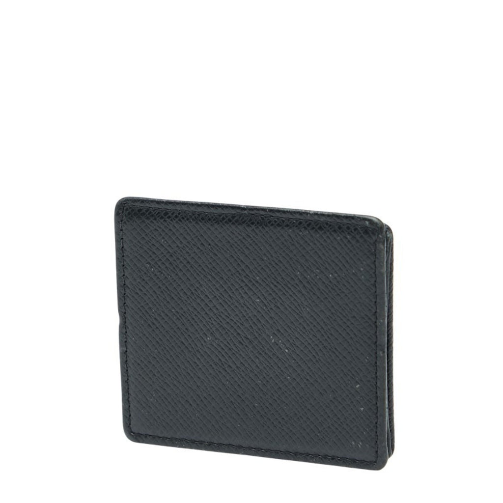 Louis Vuitton Ardoise Black Taiga Leather Coin Purse/Coin Case (Pre-Owned)