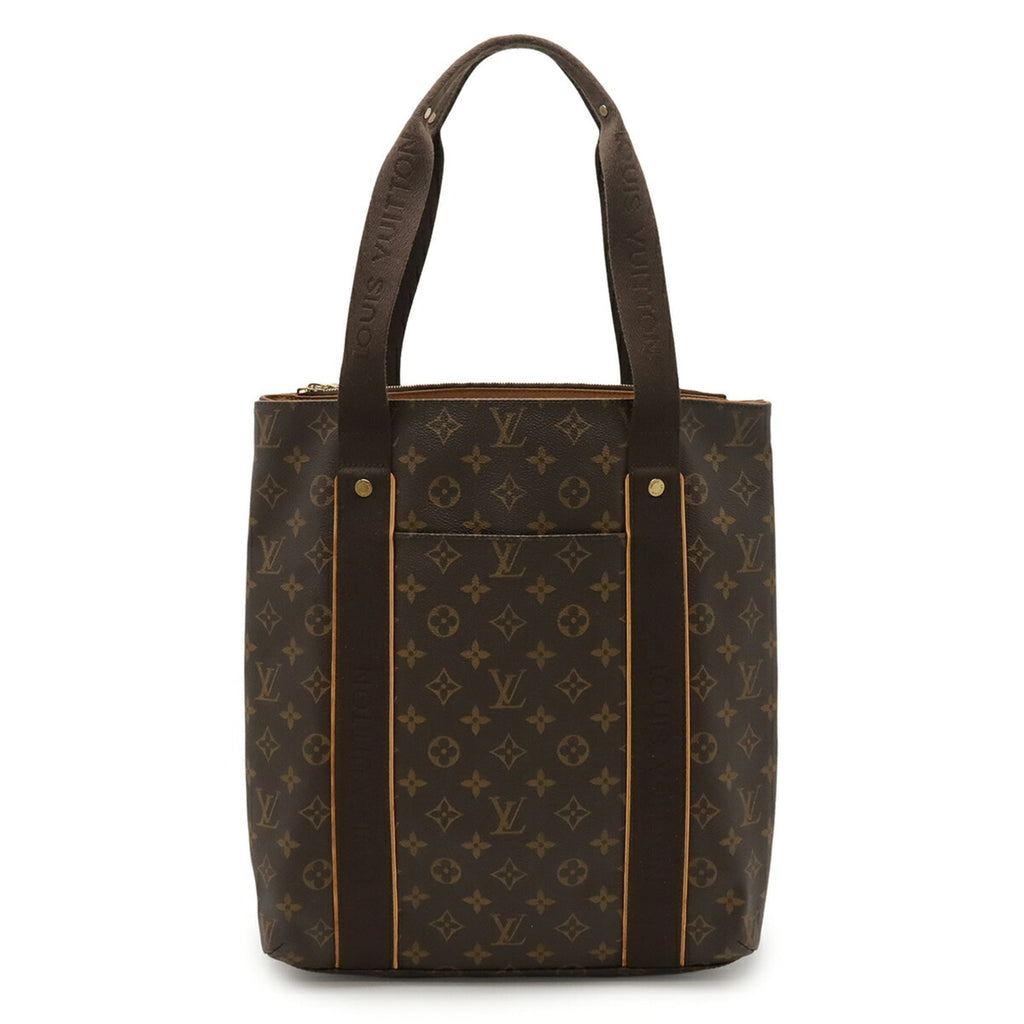 Louis Vuitton Brown Canvas Shoulder Bag Tote Bag (Pre-Owned)