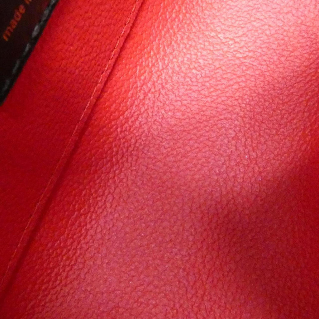 Louis Vuitton Marron Coated Canvas Pouch (Pre-Owned)