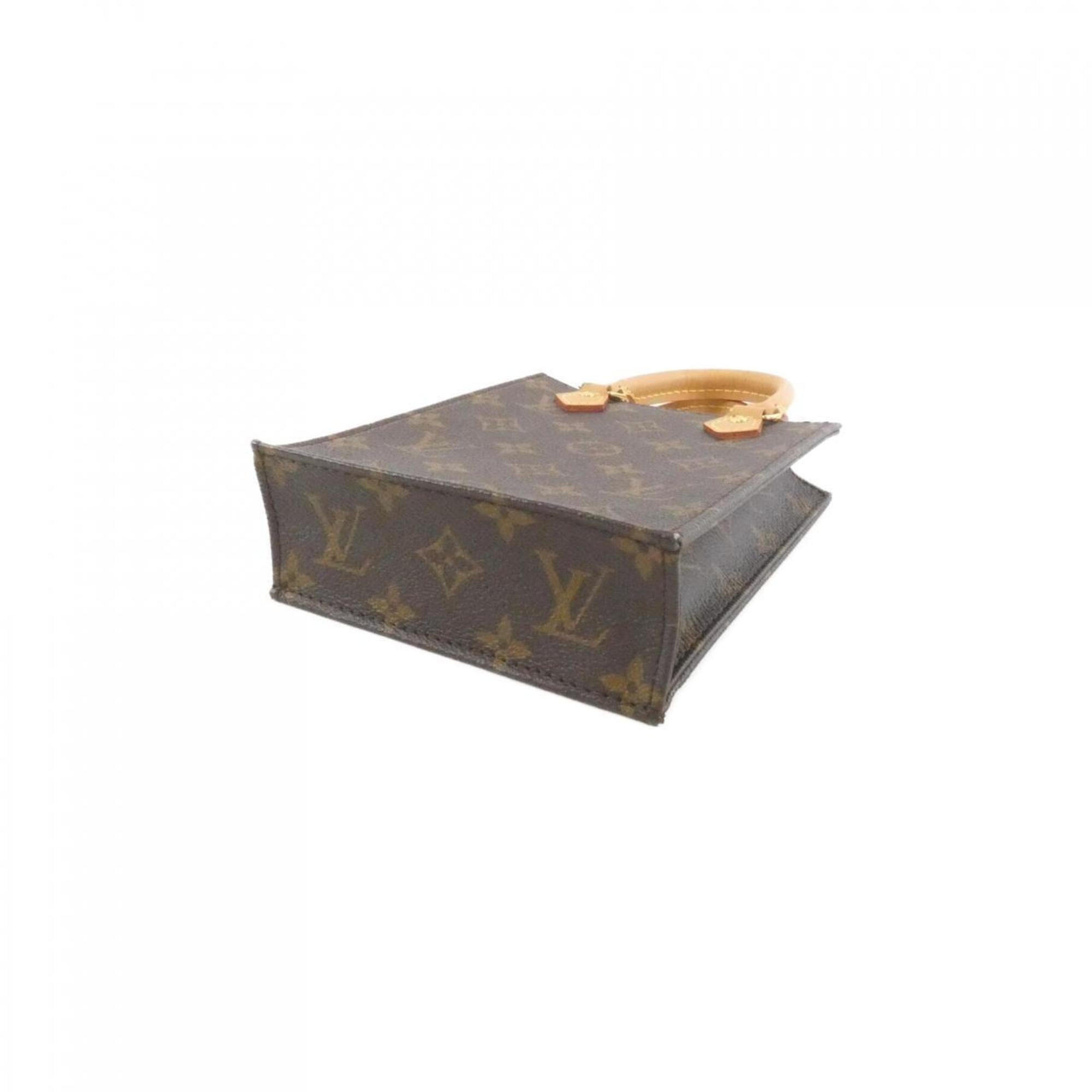 Louis Vuitton Marron Coated Canvas Handbag (Pre-Owned)