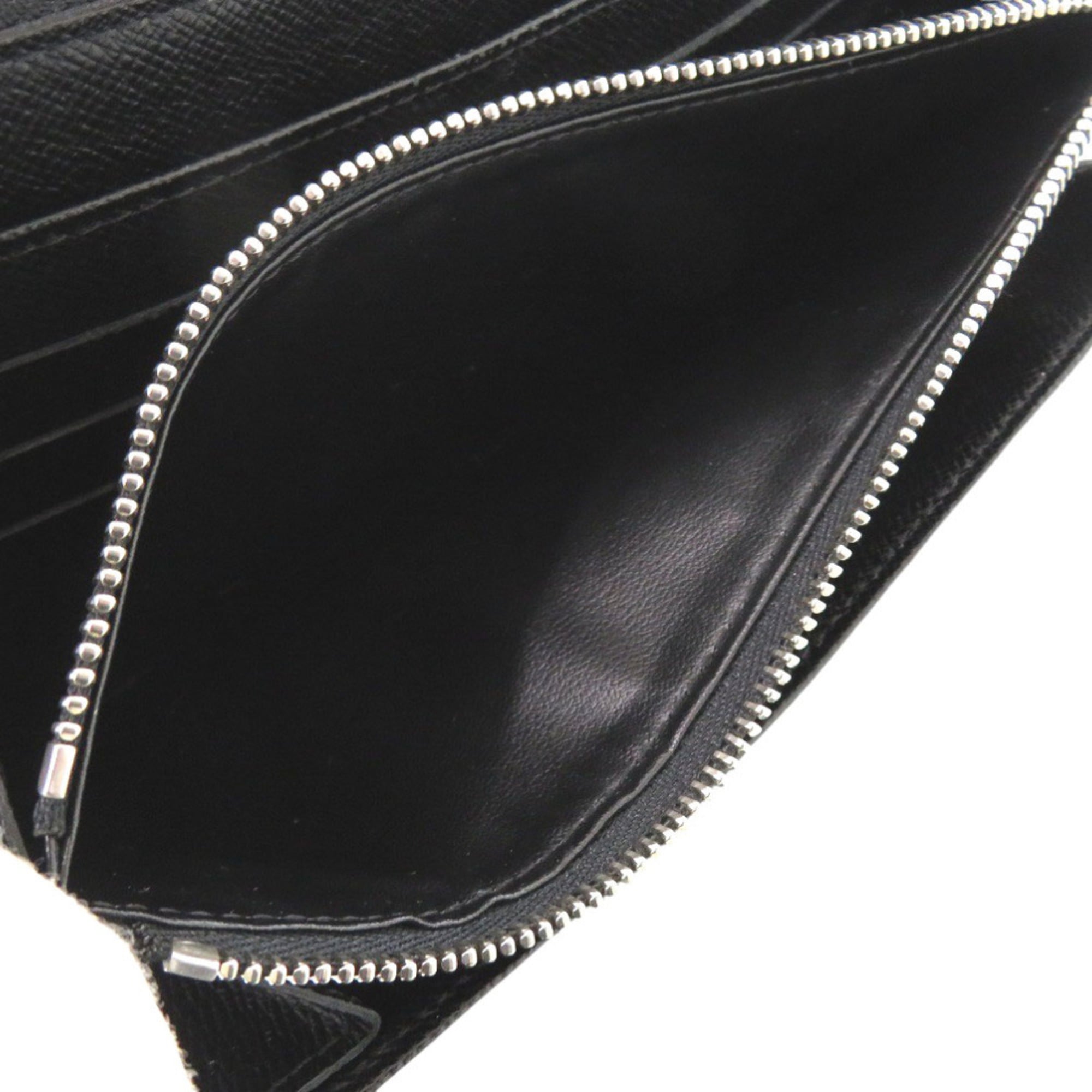 Louis Vuitton Black Gray Damier Graphite Canvas Long Wallet (Bi-Fold) (Pre-Owned)