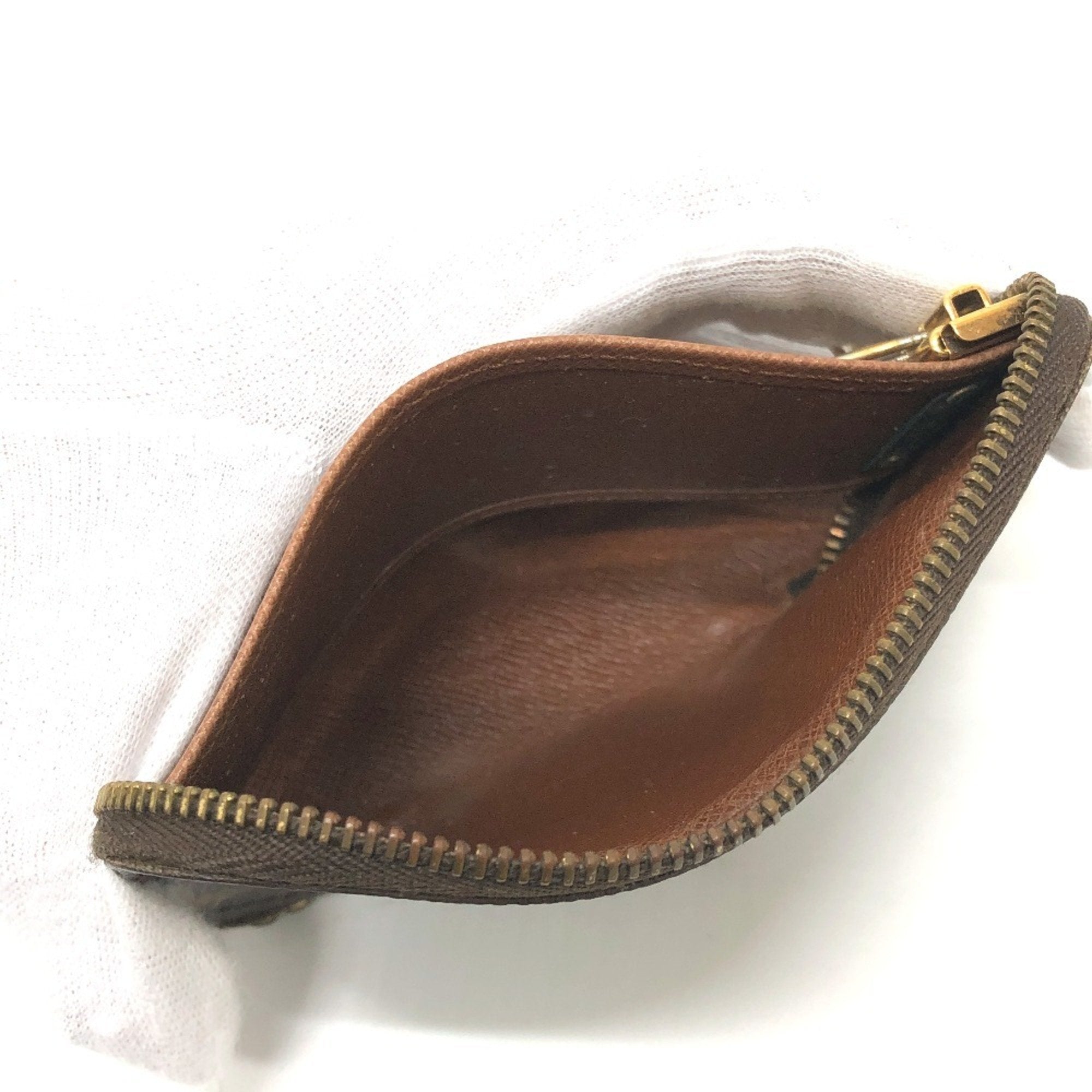 Louis Vuitton Black Brown Monogram Monogram Pochette (Pre-Owned)