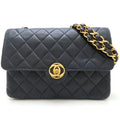 Vintage CC Chain Flap Bag Quilted Lambskin Mini