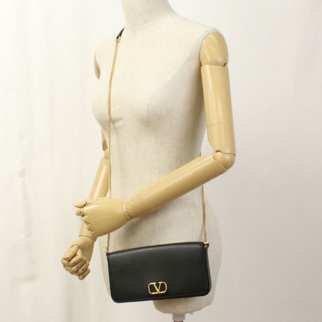 VLogo Signature Wallet on Chain Leather