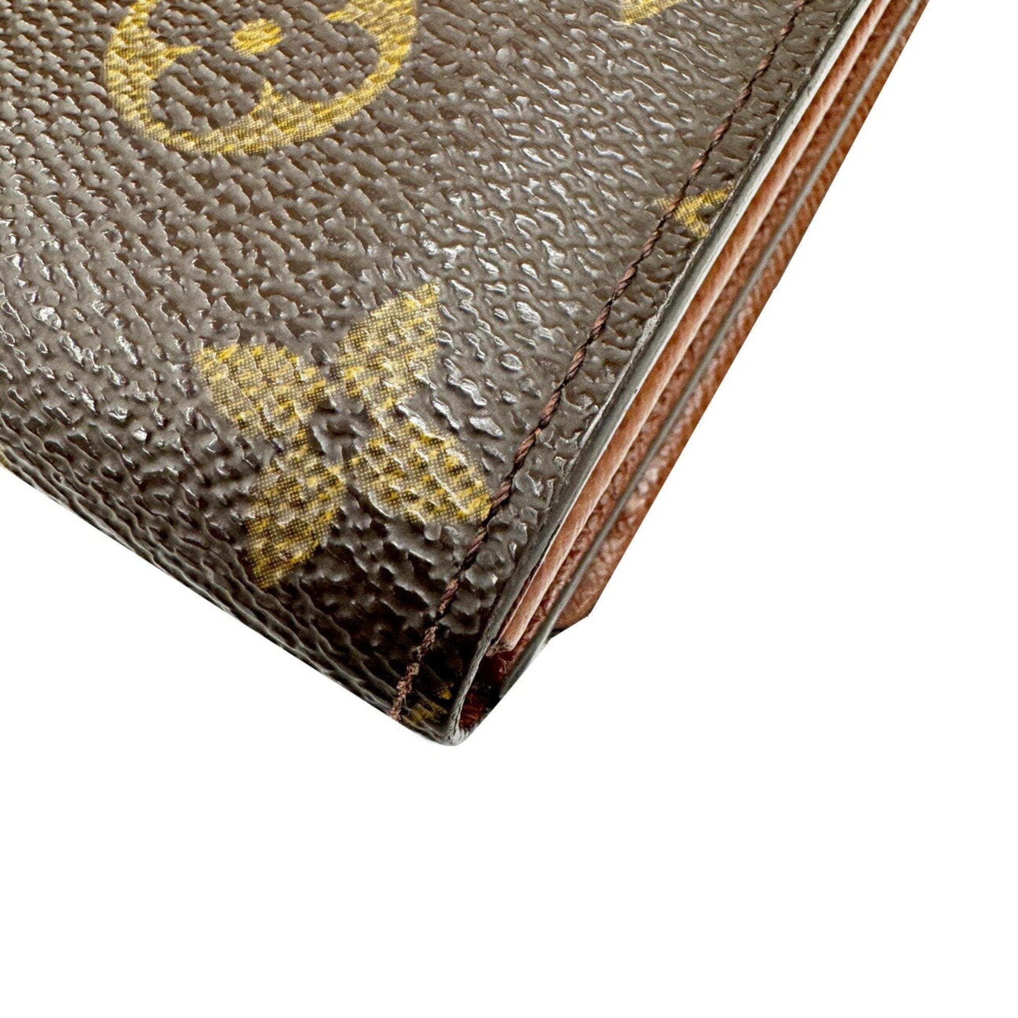 Louis Vuitton Brown Monogram Wallet (Bi-Fold) (Pre-Owned)