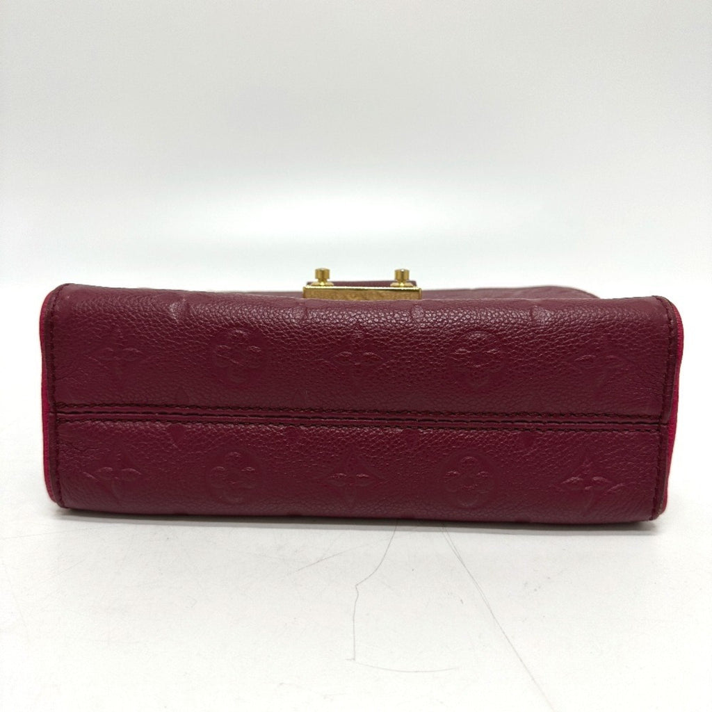 Louis Vuitton Red Color Monogram Empreinte Pochette Shoulder Bag (Pre-Owned)