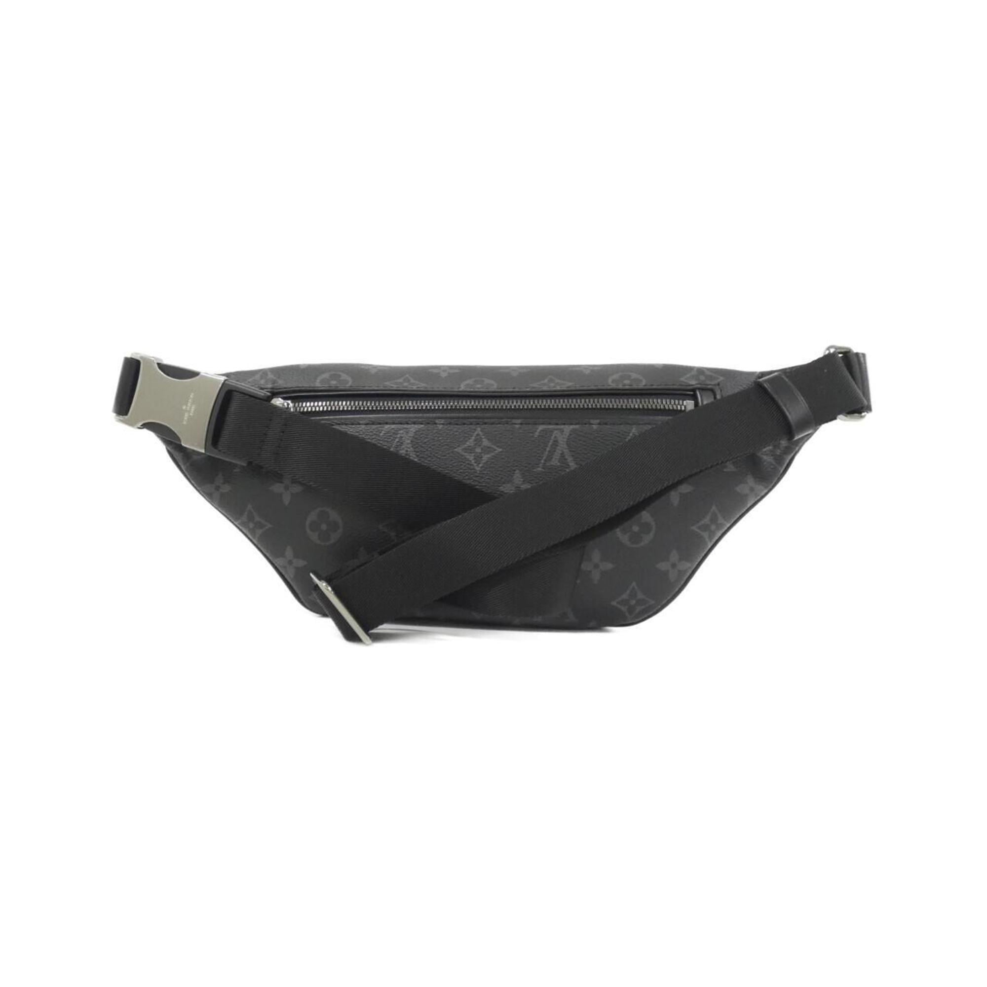 Louis Vuitton Black Coated Canvas Shoulder Bag (Pre-Owned)