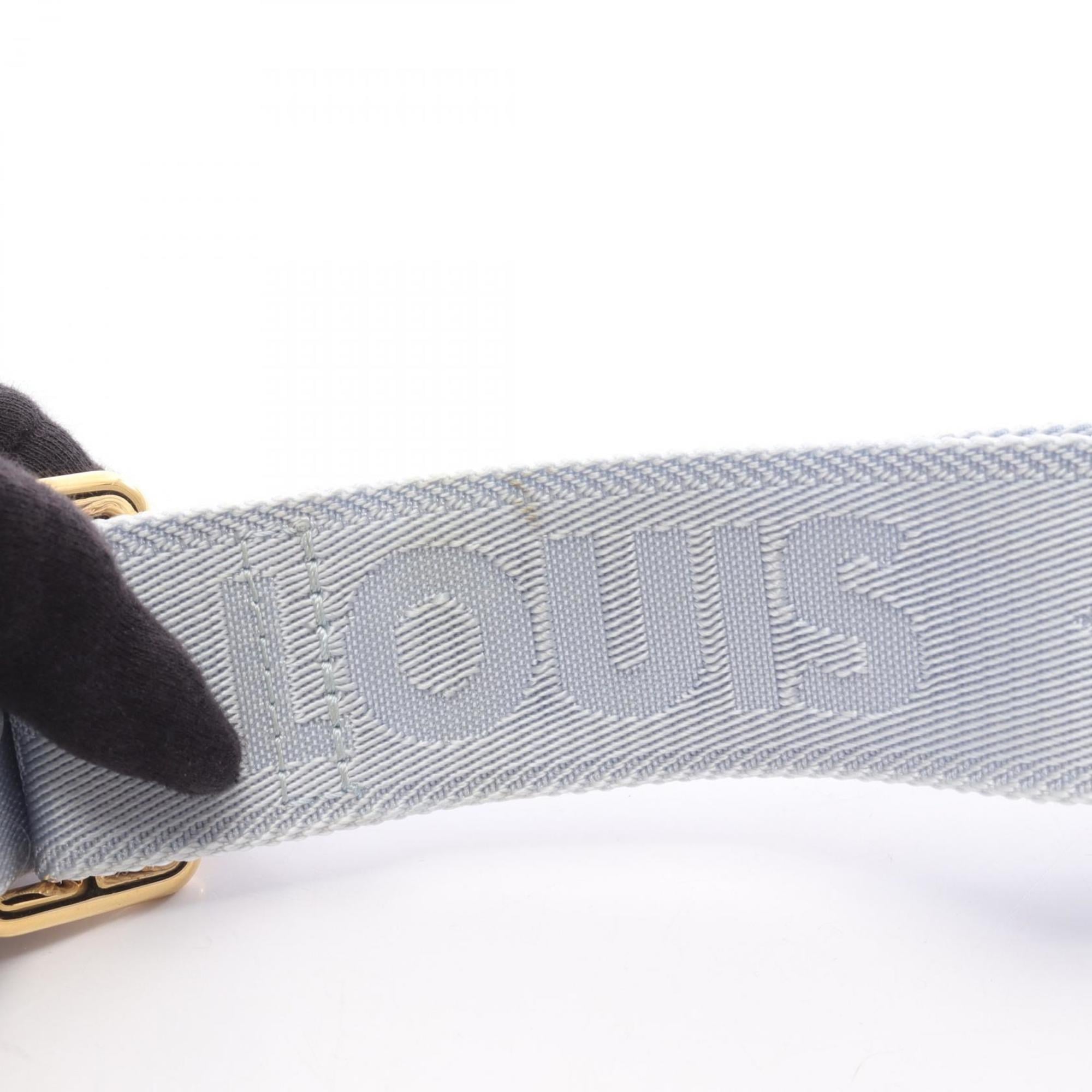 Louis Vuitton Blue Leather Shoulder Bag (Pre-Owned)