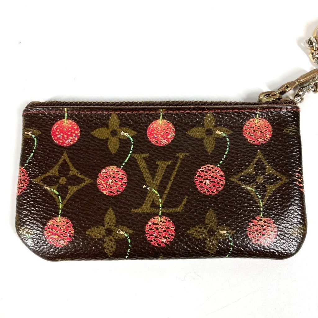Louis Vuitton Brown Monogram Cherry Red Color Monogram Coin Purse/Coin Case (Pre-Owned)