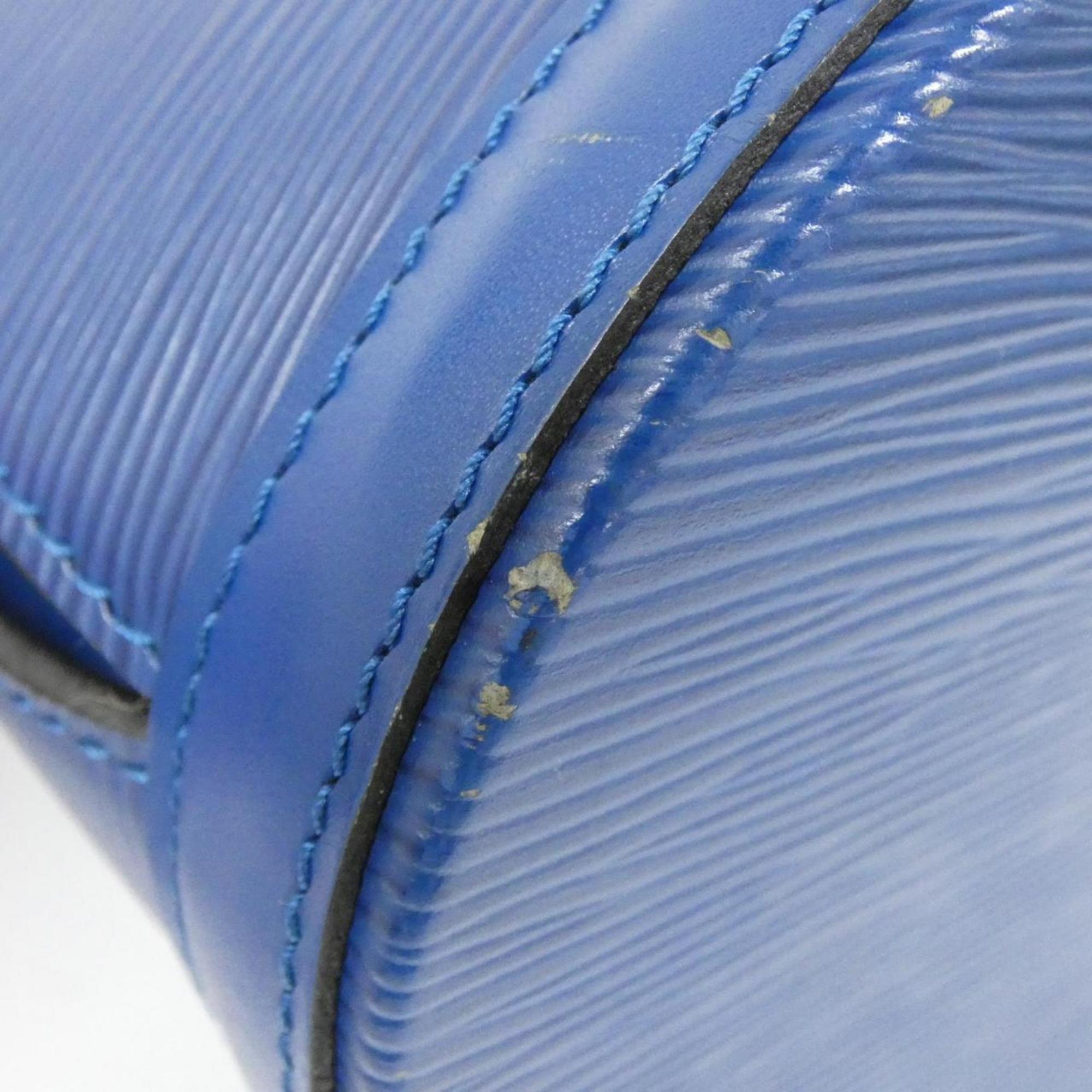 Louis Vuitton Blue Leather Shoulder Bag (Pre-Owned)