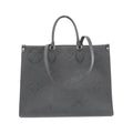 Louis Vuitton Black Leather Handbag (Pre-Owned)