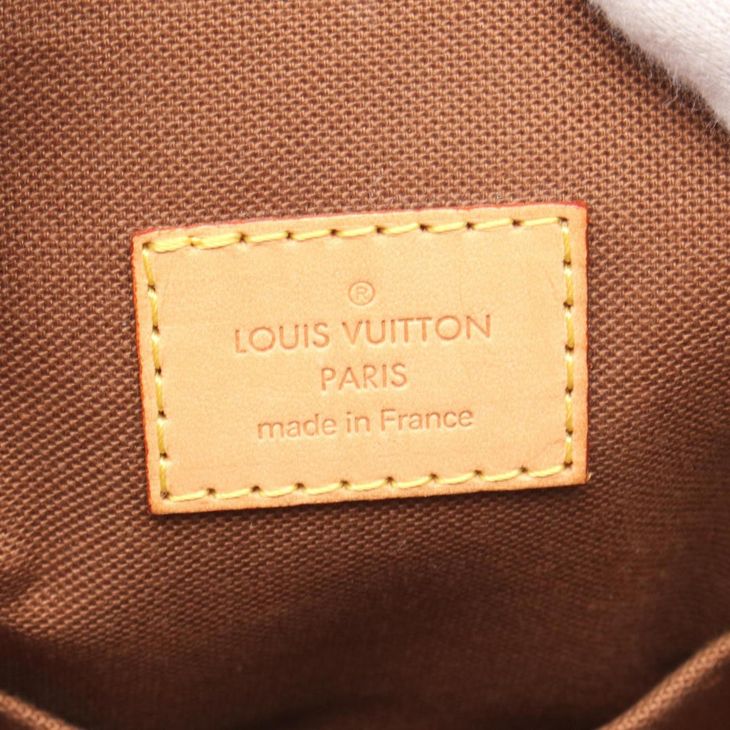Louis Vuitton Brown Monogram Pvc Coated Canvas Leather Handbag (Pre-Owned)