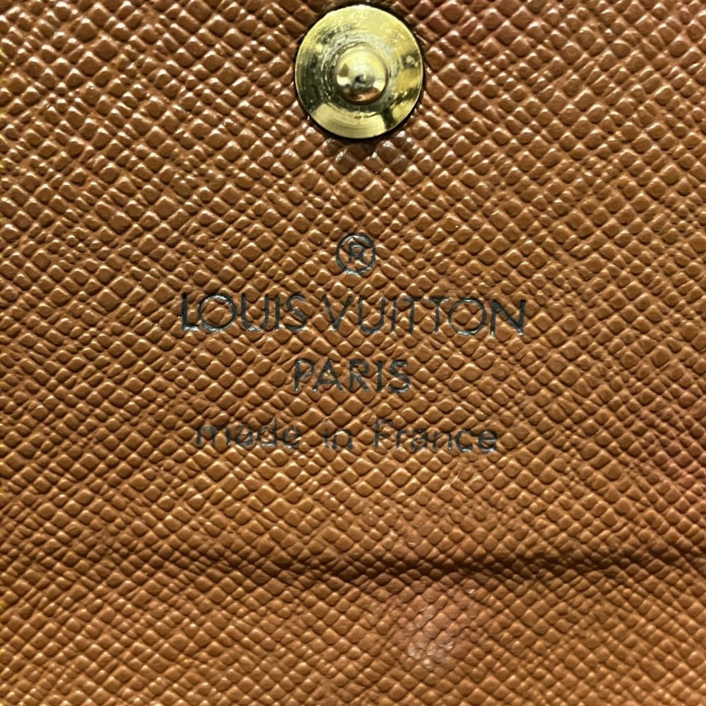 Louis Vuitton Monogram Brown Monogram Monogram Long Wallet (Bi-Fold) (Pre-Owned)