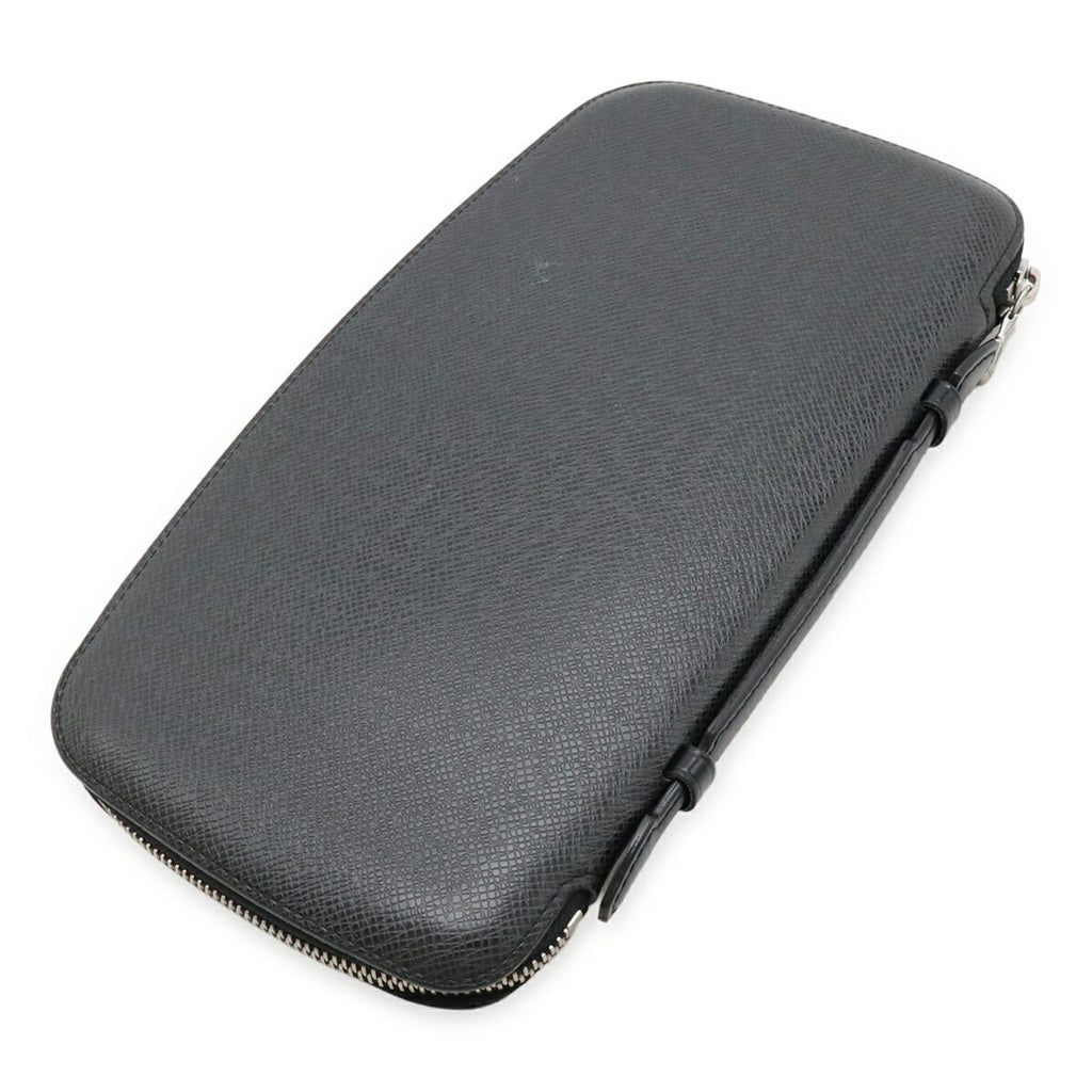 Louis Vuitton Ardoise Taiga Leather Pouch (Pre-Owned)