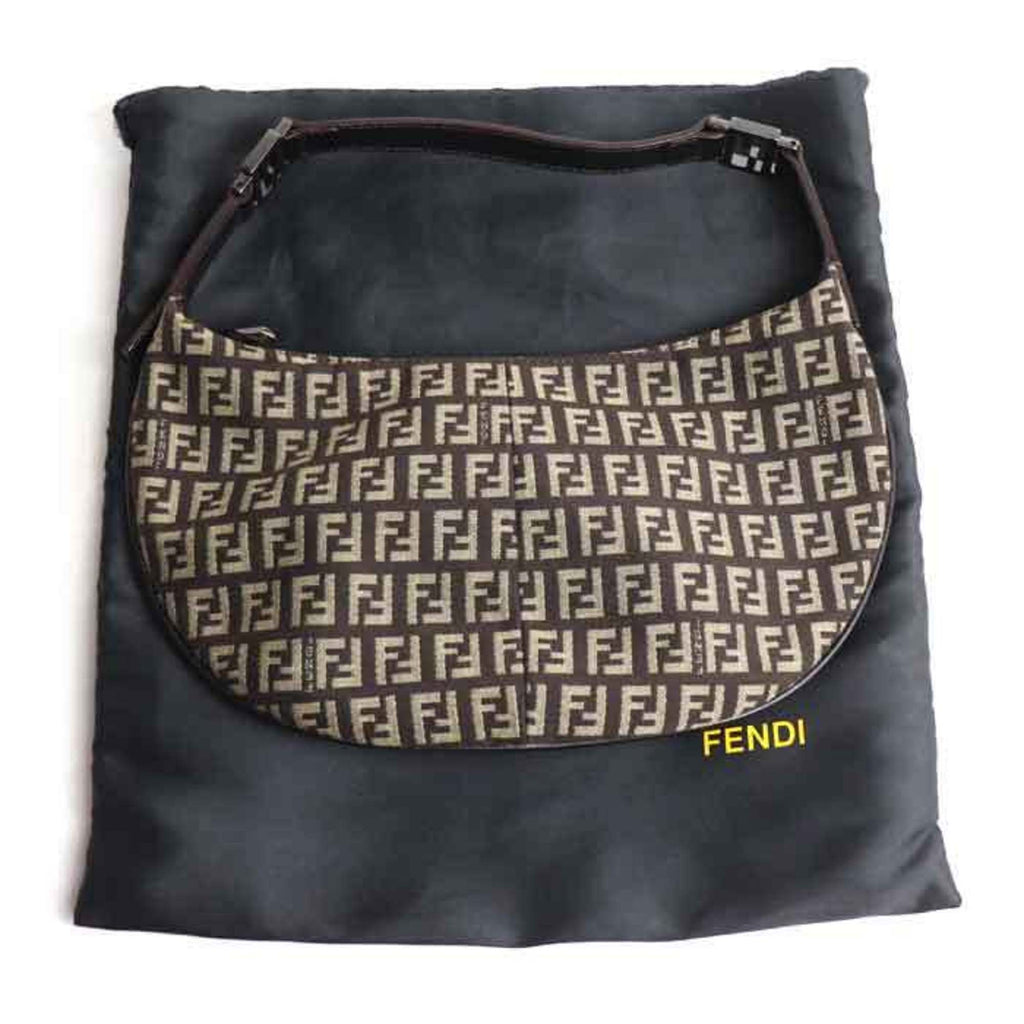 Zip Flat Hobo Zucchino Canvas Small