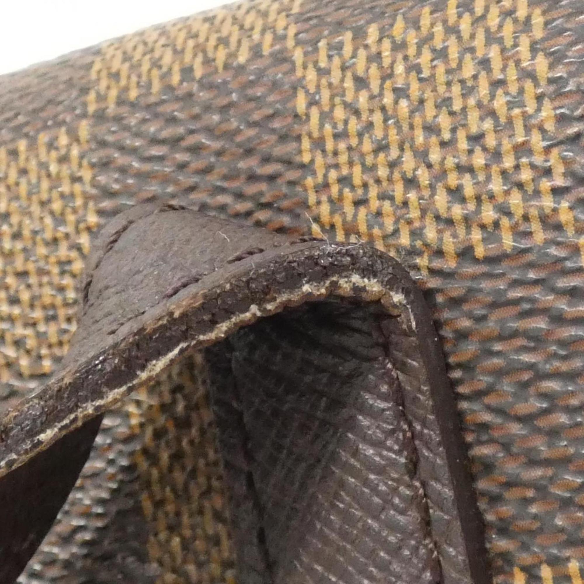 Louis Vuitton Ebene Coated Canvas Shoulder Bag (Pre-Owned)