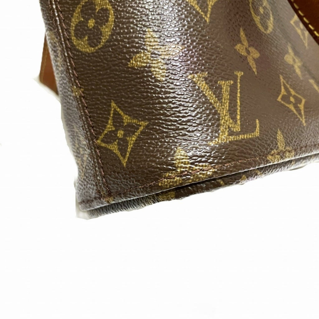 Louis Vuitton Brown Pvc Handbag Shoulder Bag (Pre-Owned)