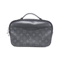 Louis Vuitton Black Coated Canvas Shoulder Bag (Pre-Owned)